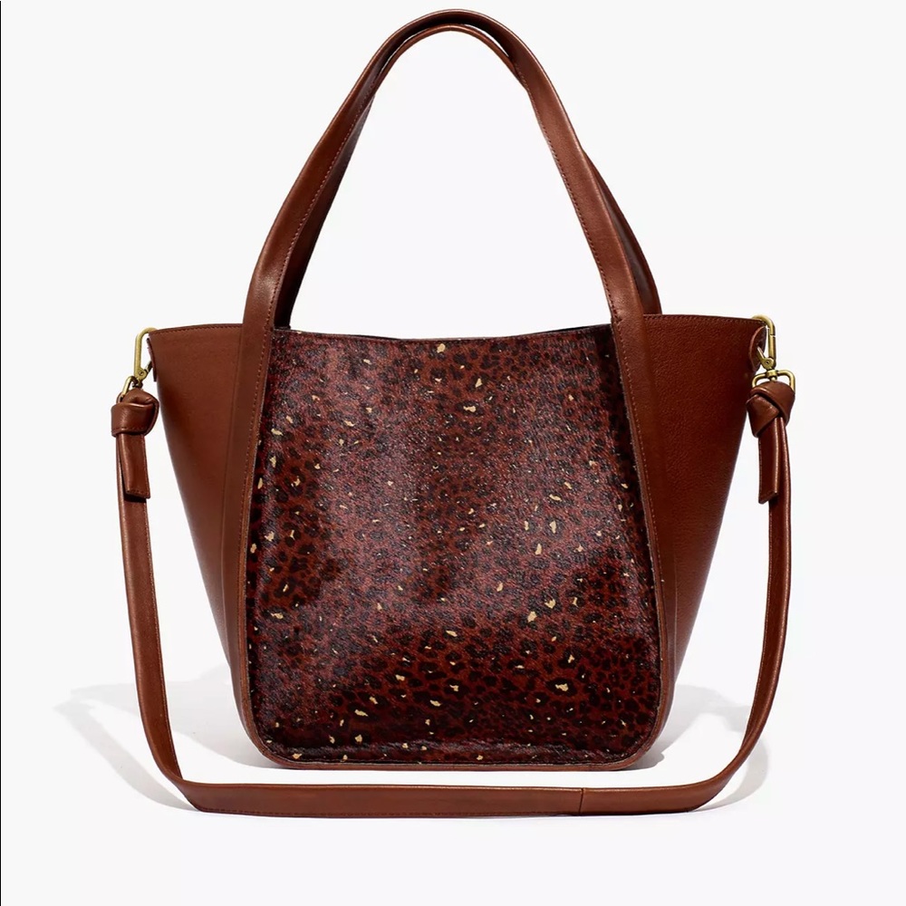 The Sydney Tote: Painted Leopard Calf Hair Edition